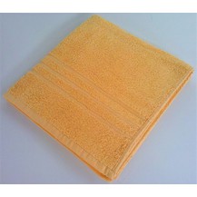 Froté ručník  jednobarevný 400g 50x100 cm stř.žlutá