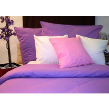 Přehoz na postel bavlna140x200 fialkový