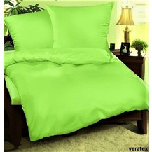 Přehoz na postel bavlna140x200 žlutozelený