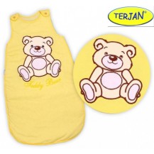 Spací vak Medvídek TEDDY - žlutý/krémový vel. 2