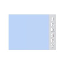 Jersey prostěradlo  jednolůžko 90x200 cm (č.21-sv.modrá)