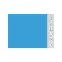 Jersey prostěradlo 90x220 cm (č.22-stř.modrá)