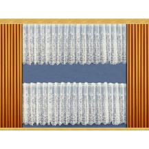 Záclona Věnce výška 60 cm (bílá)