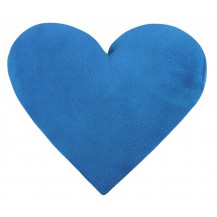 Polštářek srdce modré